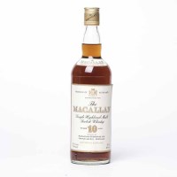 Lot 1116 - THE MACALLAN 10 YEAR OLD Single Highland Malt...