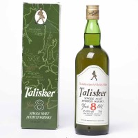 Lot 1123 - TALISKER 8 YEAR OLD Single Island Malt Whisky...