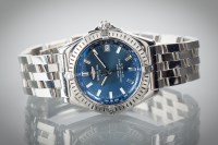 Lot 1008 - GENTLEMAN'S STAINLESS STEEL BREITLING...