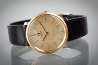 Lot 1029 - GENTLEMAN'S GOLD PLATED OMEGA DE VILLE WRIST...