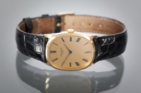 Lot 1056 - LADY'S PATEK PHILIPPE WRIST WATCH the rounded...