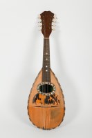 Lot 305 - ITALIAN MANDOLIN with mother of pearl inlay...