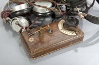 Lot 377 - MORSE CODE TELEGRAPHY SET with two headsets...