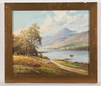 Lot 1458 - W.M. MCGREGOR BEN LOMOND AND LOCH LOMOND oil...