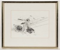 Lot 1502 - * JACK COIA SAN GIMINIANO pencil and ink on...