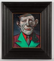 Lot 1718 - * FRANK MCFADDEN VENTILI-QUIZ-ME oil on canvas,...