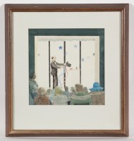 Lot 1726 - * HELEN WILSON RSW RGI MAGICIAN watercolour...