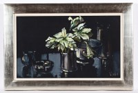 Lot 1741 - * ETHEL WALKER (SCOTTISH b.1941) DARK SILVER...