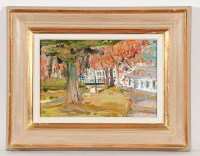 Lot 1757 - * JAMES HARRIGAN AUTUMN LEAVES oil on board,...