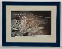 Lot 1762 - * JAMES GORMAN SAMURAI, 1976 mixed media on...