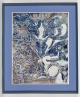 Lot 1763 - * JAMES GORMAN ARIES mixed media on paper,...