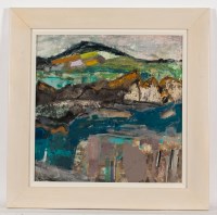 Lot 1776 - SHEILA MACMILLAN SANDEND HARBOUR oil on board,...