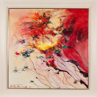 Lot 1799 - * BILL BLACKWOOD BLOSSOM oil on canvas, signed...