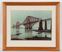 Lot 1817 - JAMES MCDONALD THE FORTH BRIDGE FROM SOUTH...