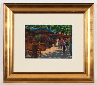 Lot 1821 - * JOHN MACKIE ANTIQUE MARKET, NARBONNE pastel...