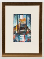 Lot 1846 - BRYAN EVANS SUNSHINE FILLED watercolour on...