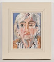 Lot 1936 - * ALMA WOLFSON PORTRAIT OF A FRIEND oil on...