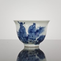 Lot 48 - CHINESE BLUE AND WHITE REPUBLIC PERIOD BOWL...