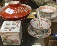 Lot 126 - COLLECTION OF CHINESE CERAMICS comprising a...
