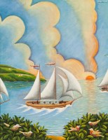 Lot 1944 - * JERZY MAREK (POLISH CONTEMPORARY), HOMEWARD...