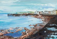 Lot 2022 - HELEN BEALL, MILLPORT oil on canvas, signed...