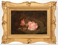 Lot 1692 - JAMES STUART PARK (SCOTTISH 1862 - 1933), PINK...