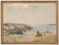 Lot 1757 - ARCHIBALD KAY (SCOTTISH 1860 - 1935), COASTAL...