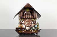 Lot 254 - 20TH CENTURY SWISS CUCKOO CLOCK in the form of...