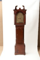 Lot 266 - GEORGE III EIGHT DAY LONGCASE CLOCK maker...
