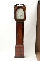 Lot 311 - FINE GEORGE III CHEQUER STRUNG MAHOGANY EIGHT...