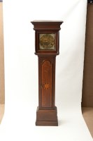 Lot 313 - GEORGE II OAK LONGCASE CLOCK maker Robert...