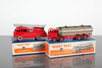 Lot 327 - RARE DINKY TOYS 404 FODEN 14-TON TANKER in...