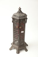 Lot 411 - VICTORIAN CAST IRON CONSERVATORY HEATER...