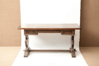 Lot 449 - 1920'S OAK SIDE TABLE in the 17th century...