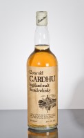 Lot 642 - CARDHU 12 YEAR OLD Single Highland malt whisky,...