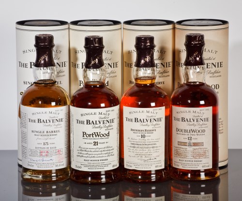 Lot 698 - THE BALVENIE 21 YEAR OLD PORT WOOD Single...
