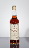Lot 708 - GLEN ELGIN 16 YEAR OLD MANAGER'S DRAM Single...