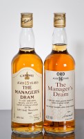 Lot 736 - CARDHU 15 YEAR OLD MANAGER'S DRAM Cask...