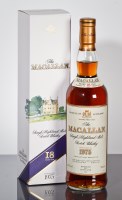 Lot 760 - THE MACALLAN 1975 18 YEAR OLD Single Highland...
