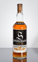 Lot 768 - SPRINGBANK 1962 Single Campbeltown malt whisky....