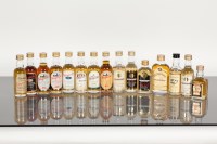 Lot 861 - 15 ASSORTED SINGLE MALT WHISKY MINIATURES...