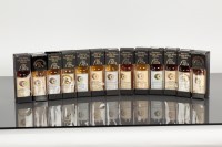 Lot 867 - 13 ASSORTED SIGNATORY CASK STRENGTH WHISKY...