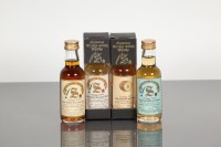 Lot 868 - 4 SIGNATORY VINTAGE SINGLE MALT WHISKY...