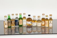 Lot 879 - 24 ASSORTED SINGLE MALT MINIATURES Assorted...