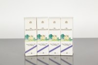 Lot 885 - FOUR MACALLAN 18 MINIATURES 4 Macallan Single...