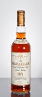 Lot 895 - THE MACALLAN 18 YEAR OLD 1973 Single Highland...