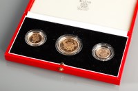 Lot 1030A - UNITED KINGDOM GOLD PROOF COIN COLLECTION...