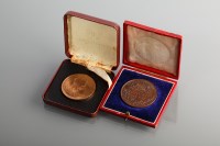 Lot 1038 - VICTORIA 1897 BRONZE JUBILEE MEDAL in a fitted...