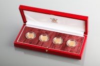 Lot 1039 - GOLD PROOF UNITED KINGDOM PATTERN COLLECTION...