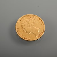Lot 1046 - HALF SOVEREIGN DATED 1873